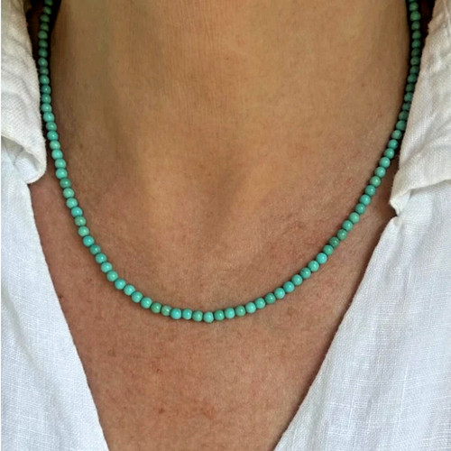 Natural 3mm turquoise - 3mm,